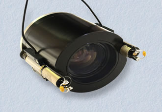Radiation Hard Lens for Colour Sensors